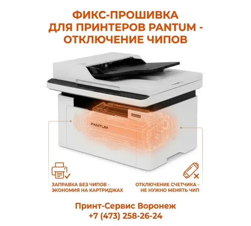 Надоело покупать новые картриджи для Pantum? Прошейте принтер и заправляйте старые!