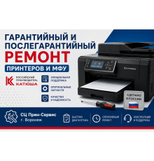 Авторизованный сервисный центр по ремонту принтеров и МФУ «Катюша» в Воронеже