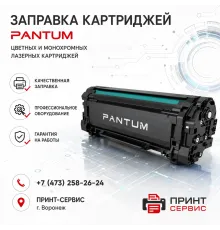Заправка картриджей Pantum в Воронеже: качественный сервис от СЦ Принт-Сервис