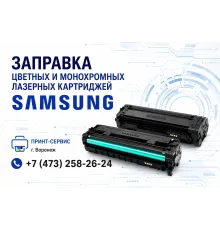 Заправка картриджей Samsung СЦ Принт-Сервис г. Воронеж